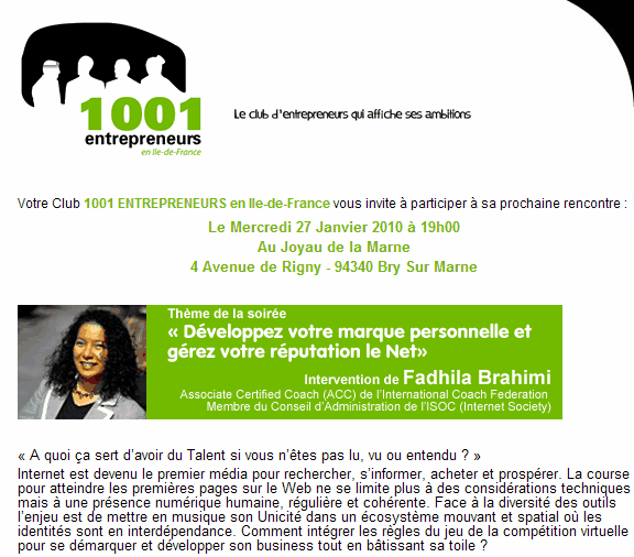 101 entrepreneurs conference personal branding